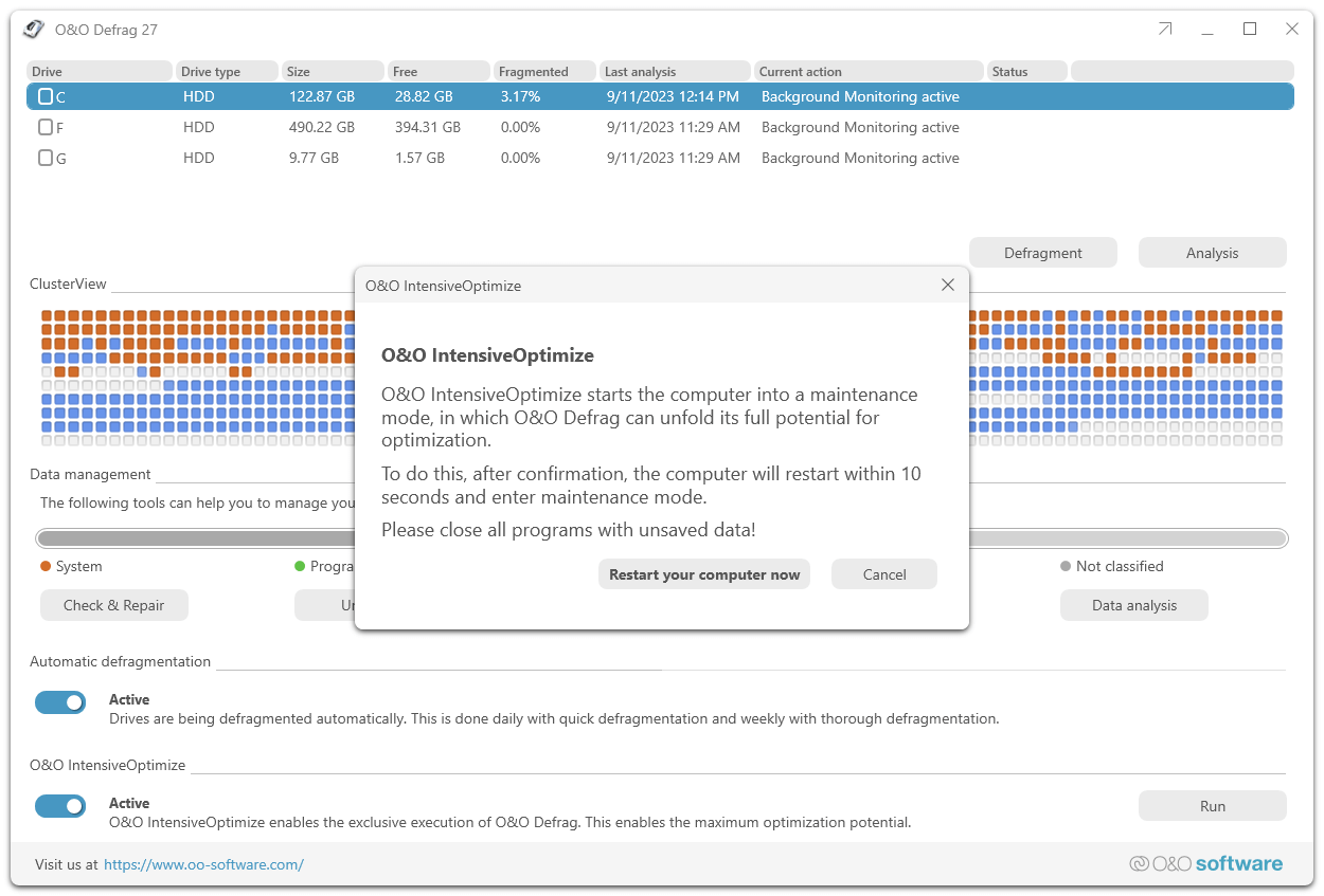 O&O Defrag Server v28.2.10018 磁盘碎片整理软件