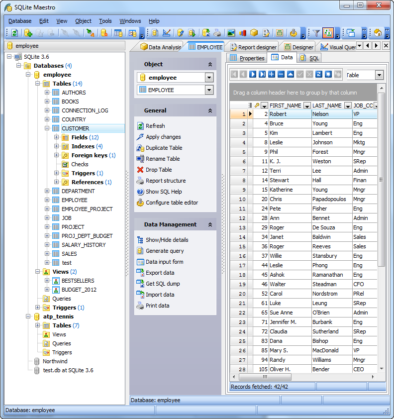 SQLite Maestro Professional v21.5.0.5 SQLite管理员工具