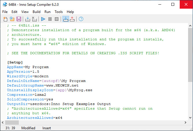 Inno Setup Compiler v6.3.0 安装程序制作工具