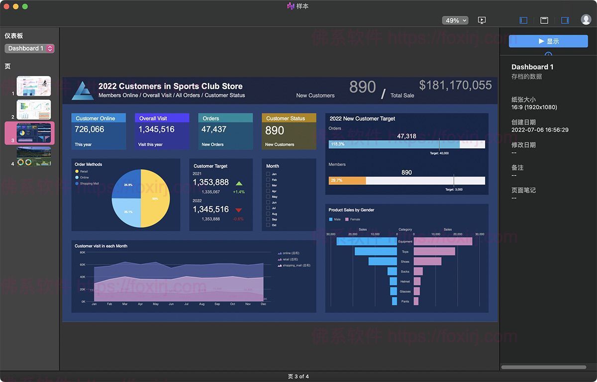 Navicat Charts Viewer Premium v1.1.12 高级图表查看工具