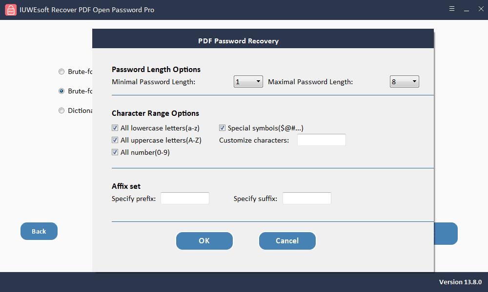 IUWEsoft Recover PDF Open Password Pro v13.8.0 PDF文件密码恢复工具