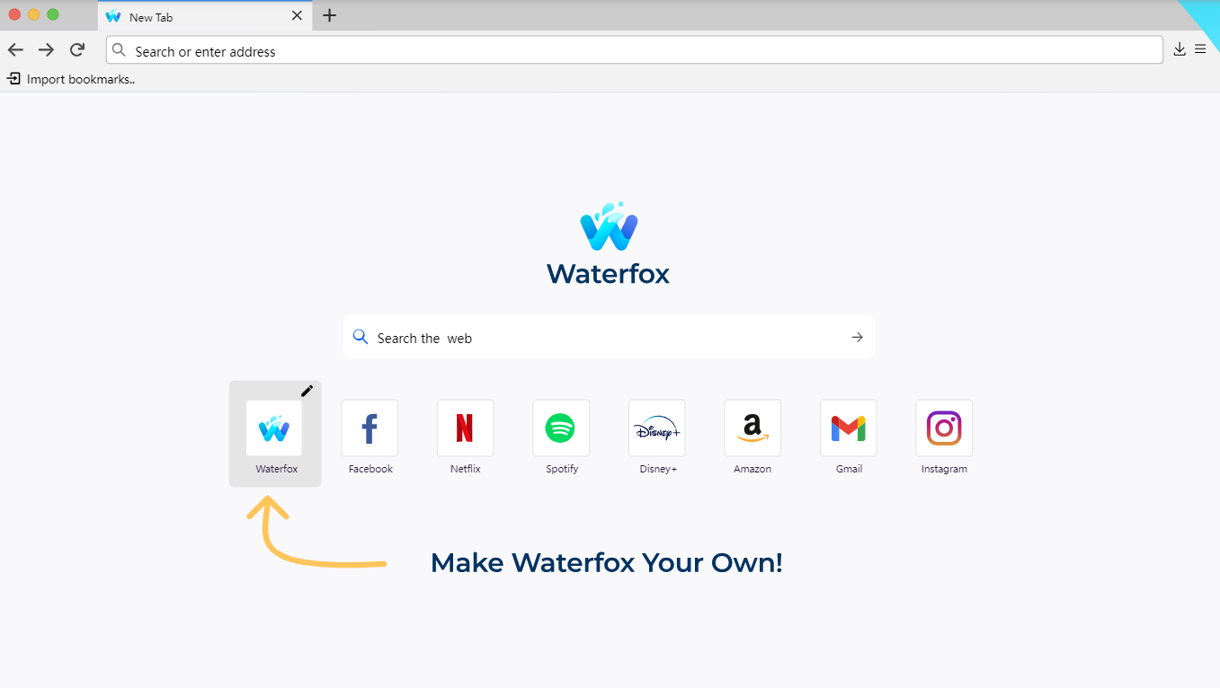 Waterfox G6.0.16  2022.11 快速且私密网络浏览器