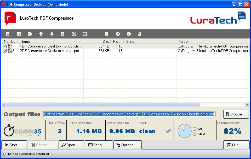 LuraTech PDF Compressor v6.2.0.4 PDF文件压缩工具