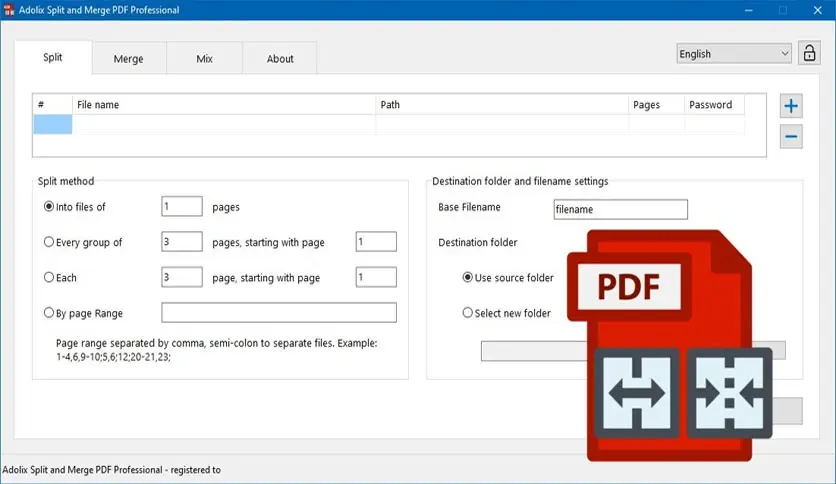 Adolix Split and Merge PDF Professional v3.0.3.1 拆分和合并PDF软件