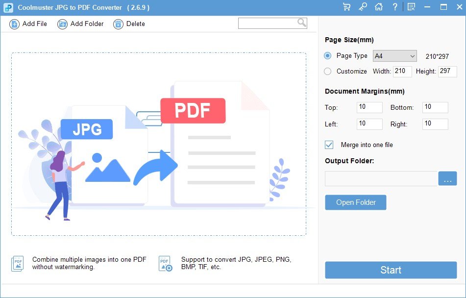 Coolmuster JPG to PDF Converter v2.6.24 图片到PDF转换软件