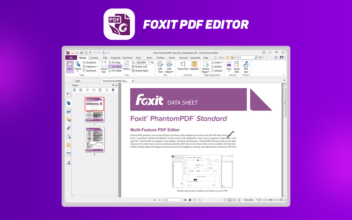 Foxit PDF Editor Pro 13.1.2.22442 PDF编辑解决方案软件