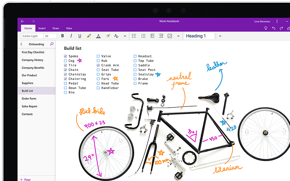 Microsoft OneNote v16.0.17328.20142 功能丰富笔记软件