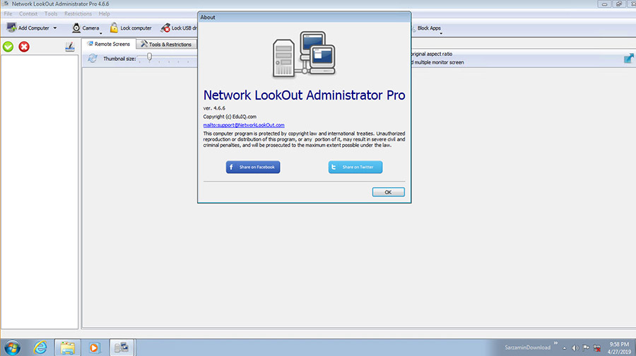 Network LookOut Administrator Pro v5.2.2网络监控软件