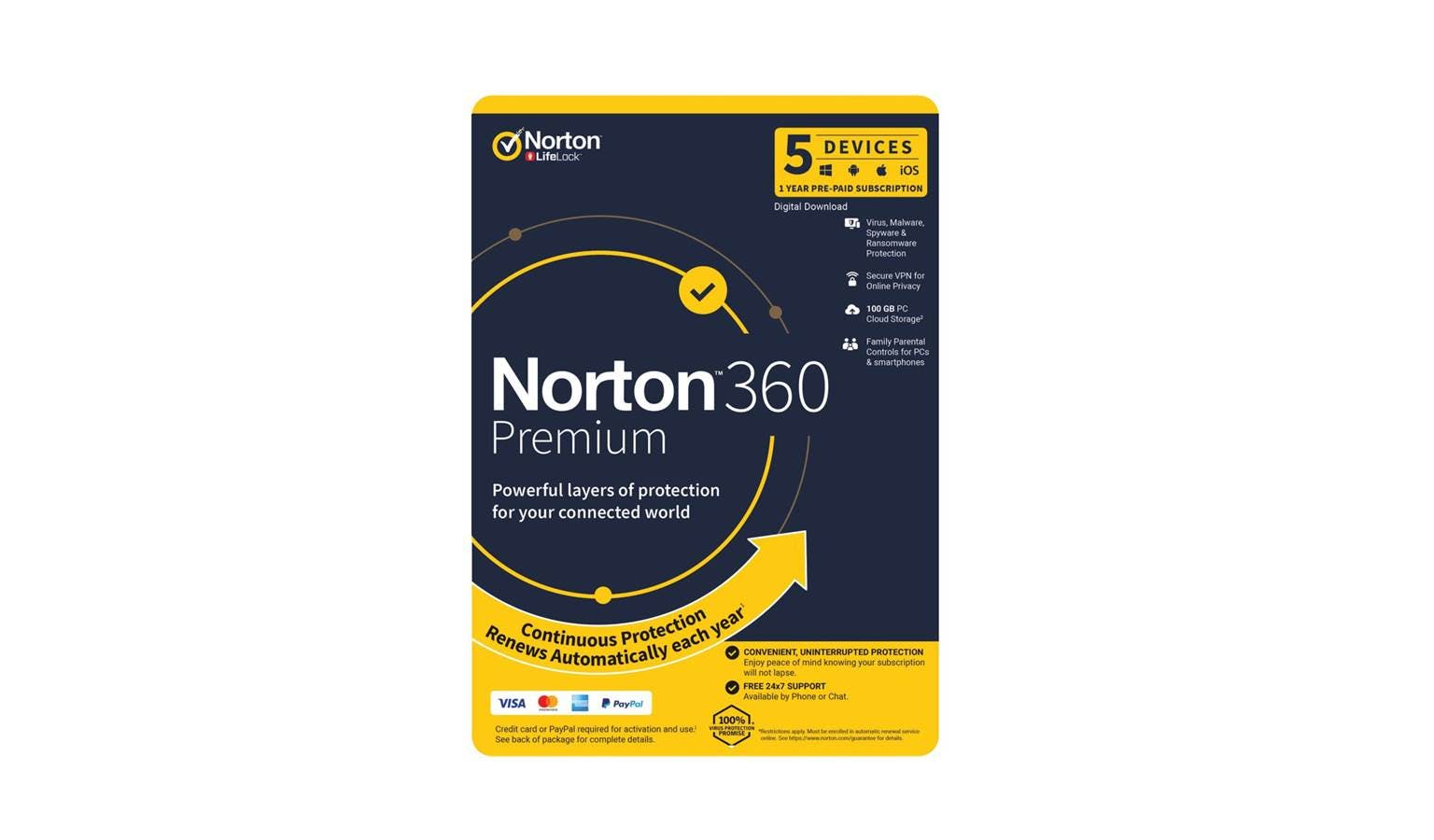 Norton 360 v22.20.5.39 多层安全和保护软件