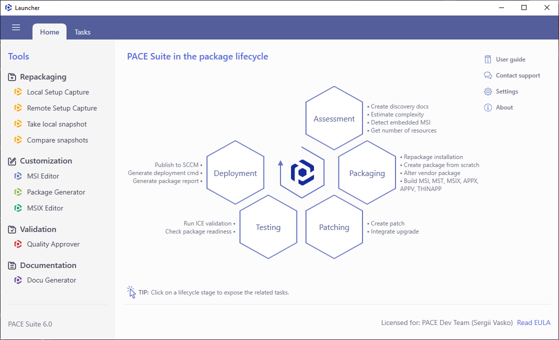 Infopulse PACE Suite Enterprise v6.0.0.30 智能应用程序打包工具