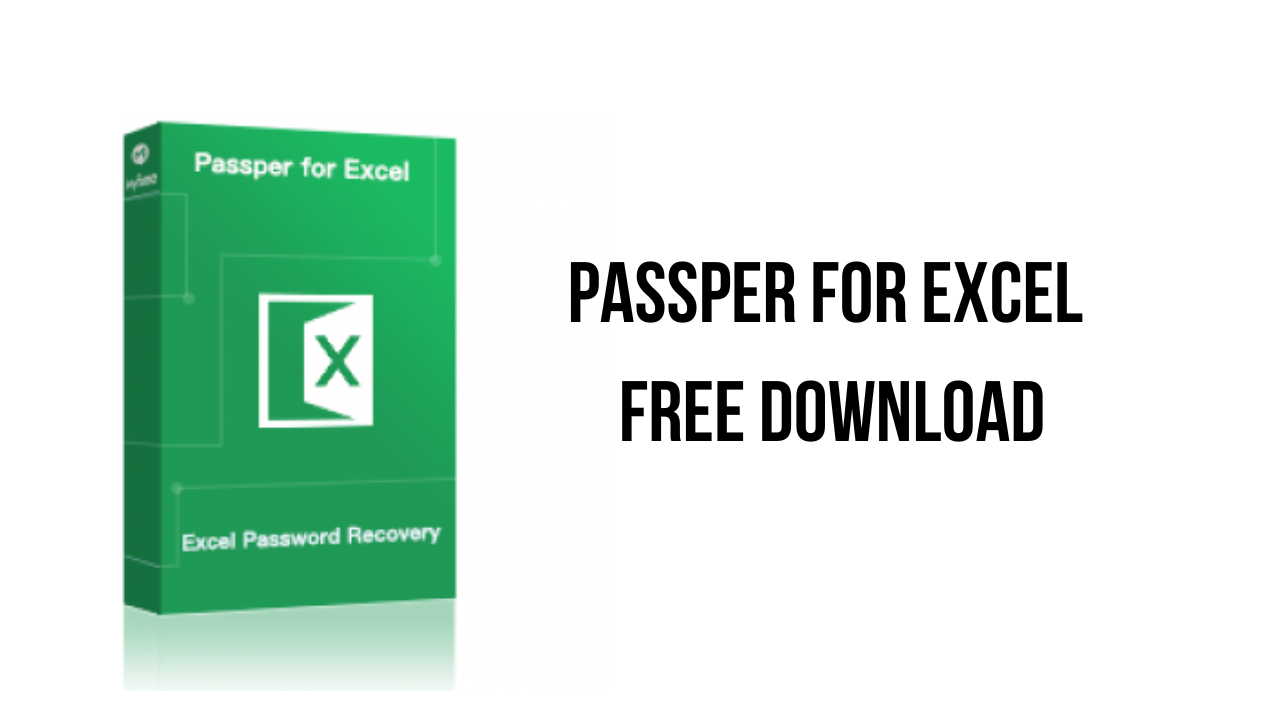 Passper for Excel v3.9.3.1 解除Excel文档密码工具