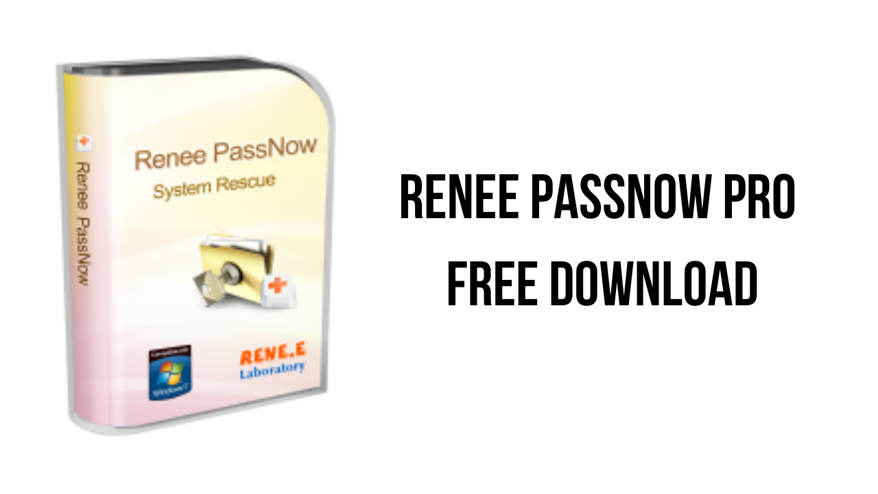 Renee PassNow Pro 2024.03.27.148 电脑故障诊断及数据恢复软件