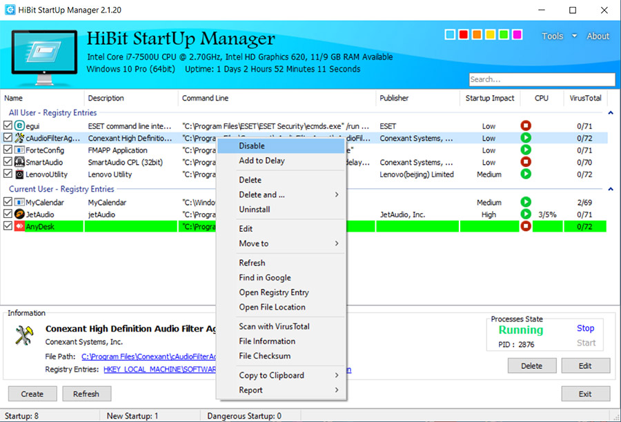 HiBit Startup Manager v2.6.40.100 + Portable 启动管理软件