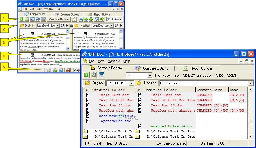 SoftInterface Diff Doc Pro v16.00 综合文档比较工具