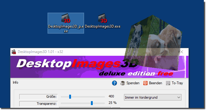 DesktopImages3D v2.33 3D桌面图片显示工具