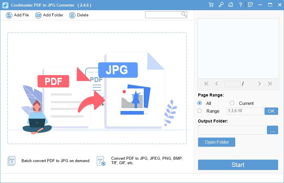 Coolmuster PDF to JPG Converter v2.4.19 PDF转图片工具