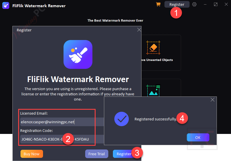 FliFlik Watermark Remover v6.0.0 AI水印去除器