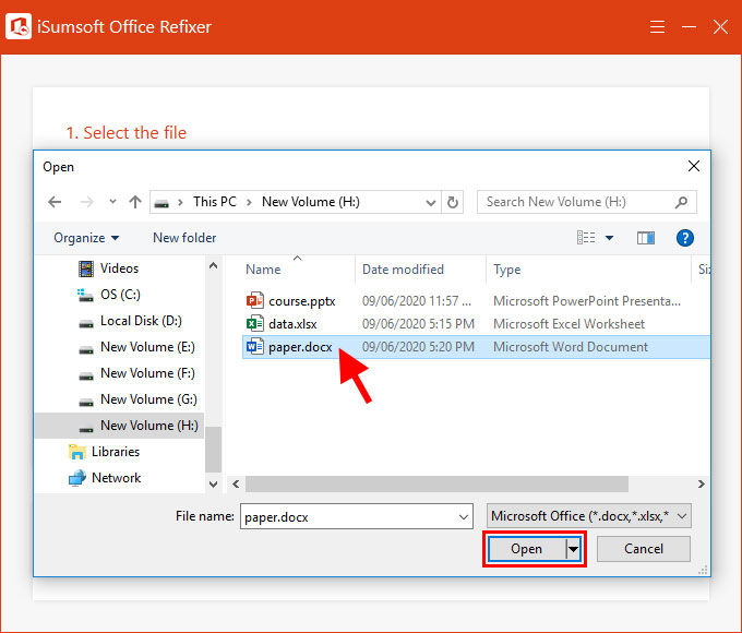 iSumsoft Office Refixer v3.0.1.1 Office文件修复工具