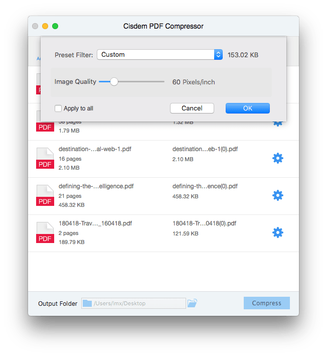 Cisdem PDF Compressor v3.0.0 智能PDF压缩器