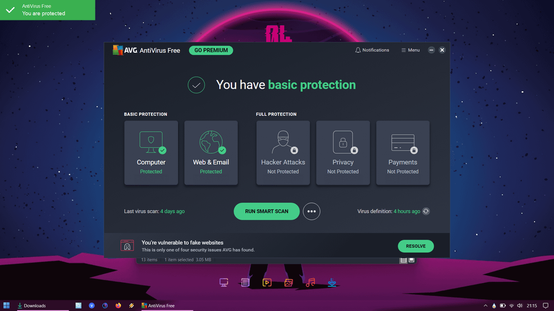 AVG AntiVirus Free v24.4.9067 免费反病毒软件