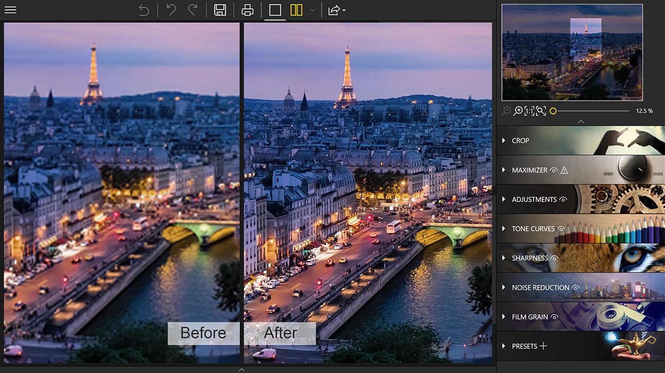 InPixio Photo Maximizer Pro v5.3.8621.22315 照片放大锐化和修复颗粒状工具