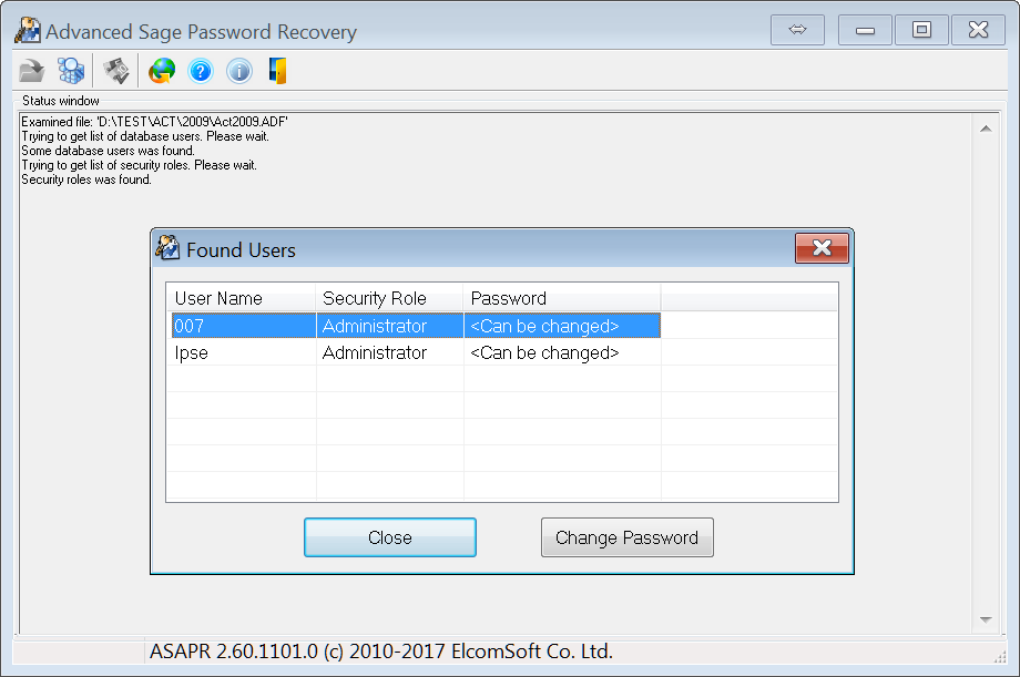 Advanced Sage Password Recovery v2.78.2530 密码恢复工具