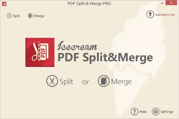 Icecream PDF Split & Merge Portable v3.47 PDF分割器/合并工具