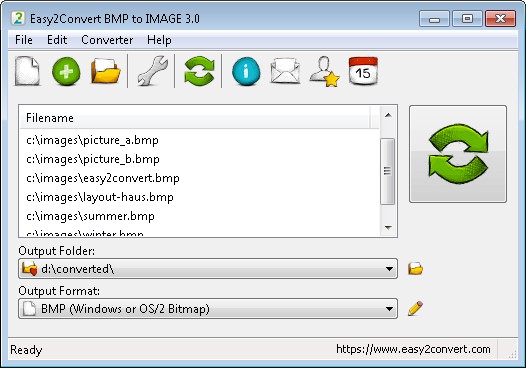 Easy2Convert BMP to IMAGE v3.0 图像转换工具