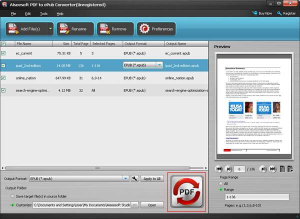 Aiseesoft PDF to ePub Converter v3.3.26 PDF/ePub转换器