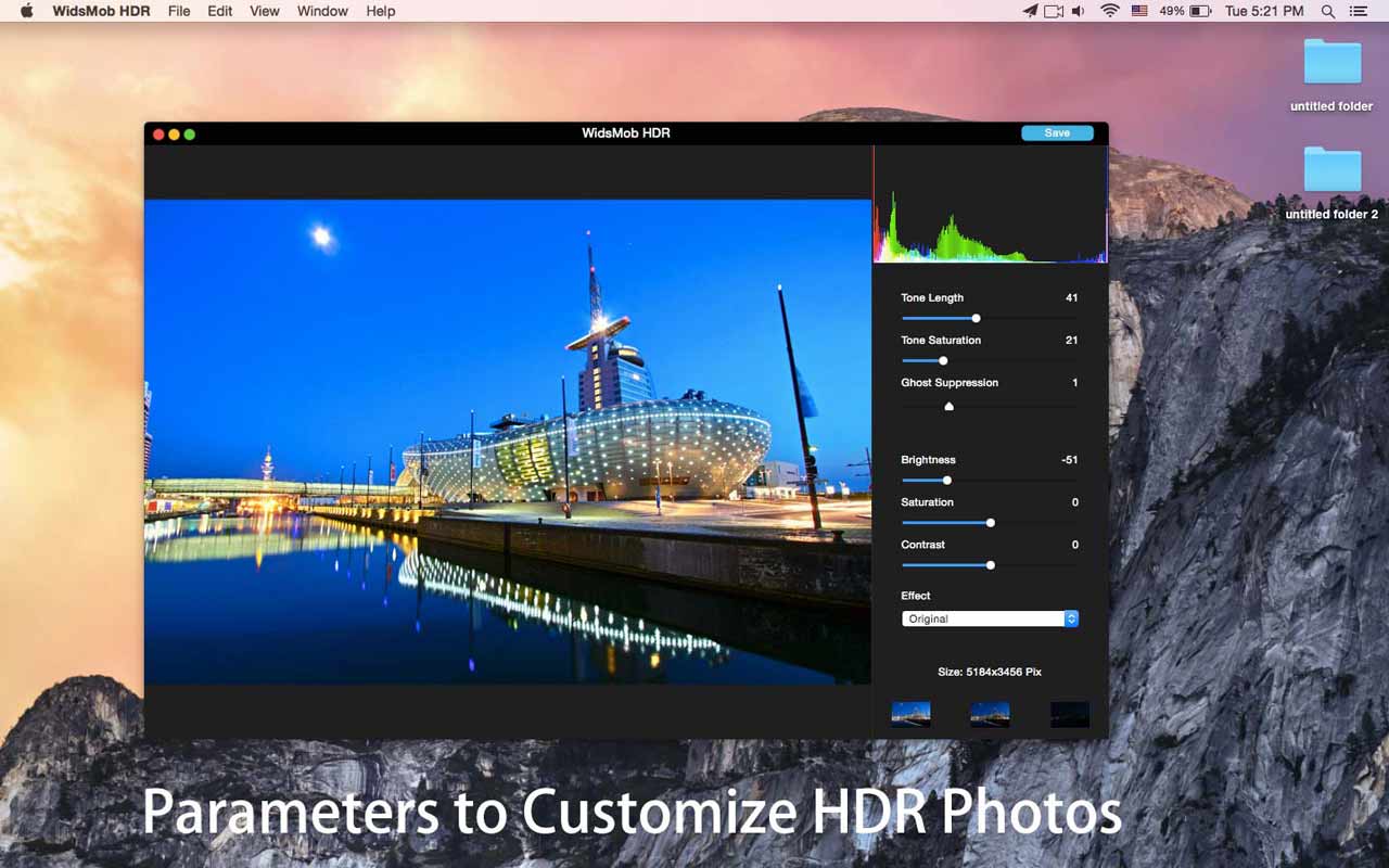 WidsMob HDR v2.1.0.118 高动态范围(HDR)图像处理软件