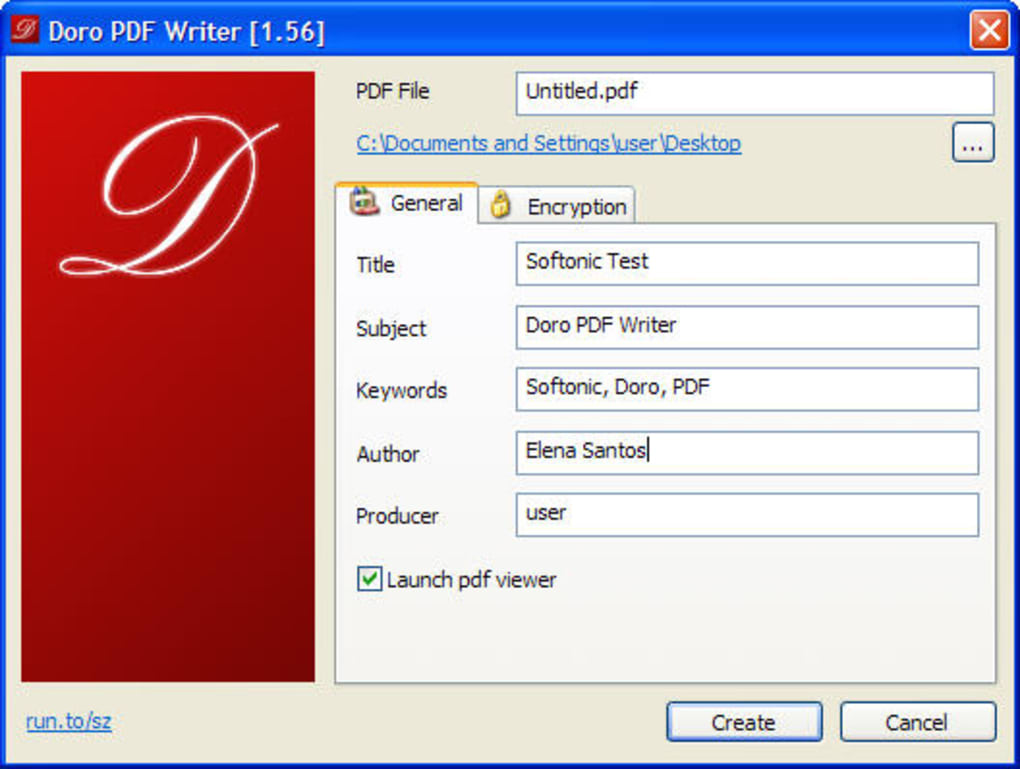 Doro PDF Writer v2.23 文件转换PDF格式工具