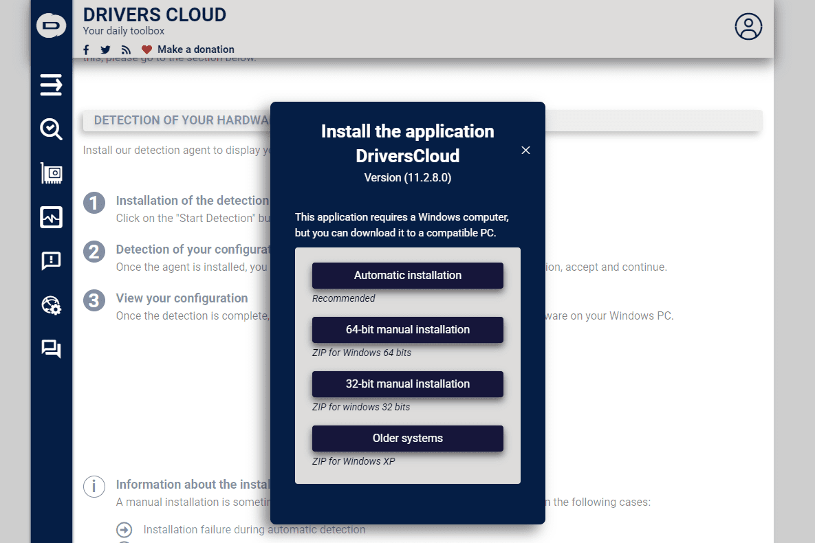 DriversCloud v12.0.23 硬件驱动检测和更新工具