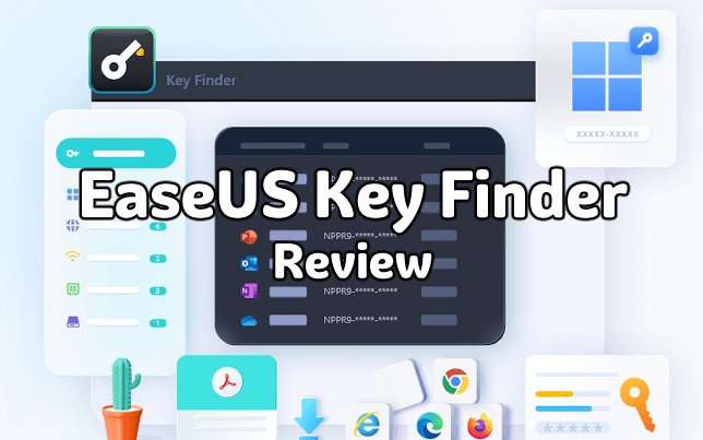 EaseUS Key Finder Pro v4.1.5 10000+Windows产品密钥恢复工具