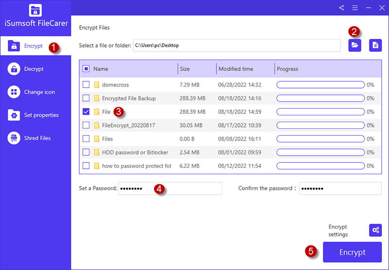 iSumsoft FileCarer v3.1.0.4 文件管理工具