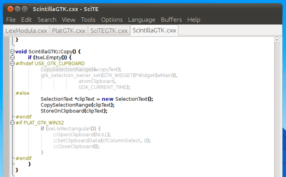 SciTE v5.5.0 源代码编辑器