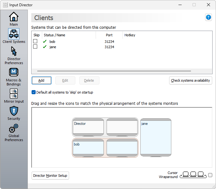 Input Director v2.2 控制多个Windows系统工具