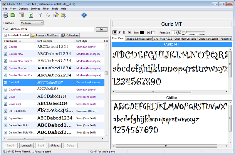 X-Fonter v14.0.3.0 高级字体管理器/查看器