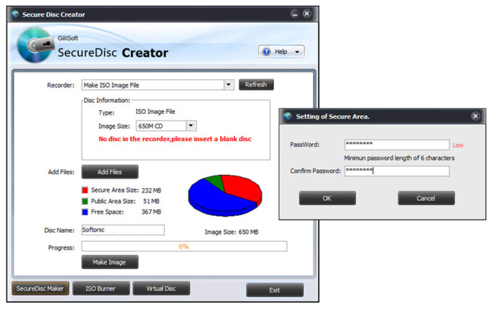 GiliSoft Secure Disc Creator v8.4 CD/DVD加密软件