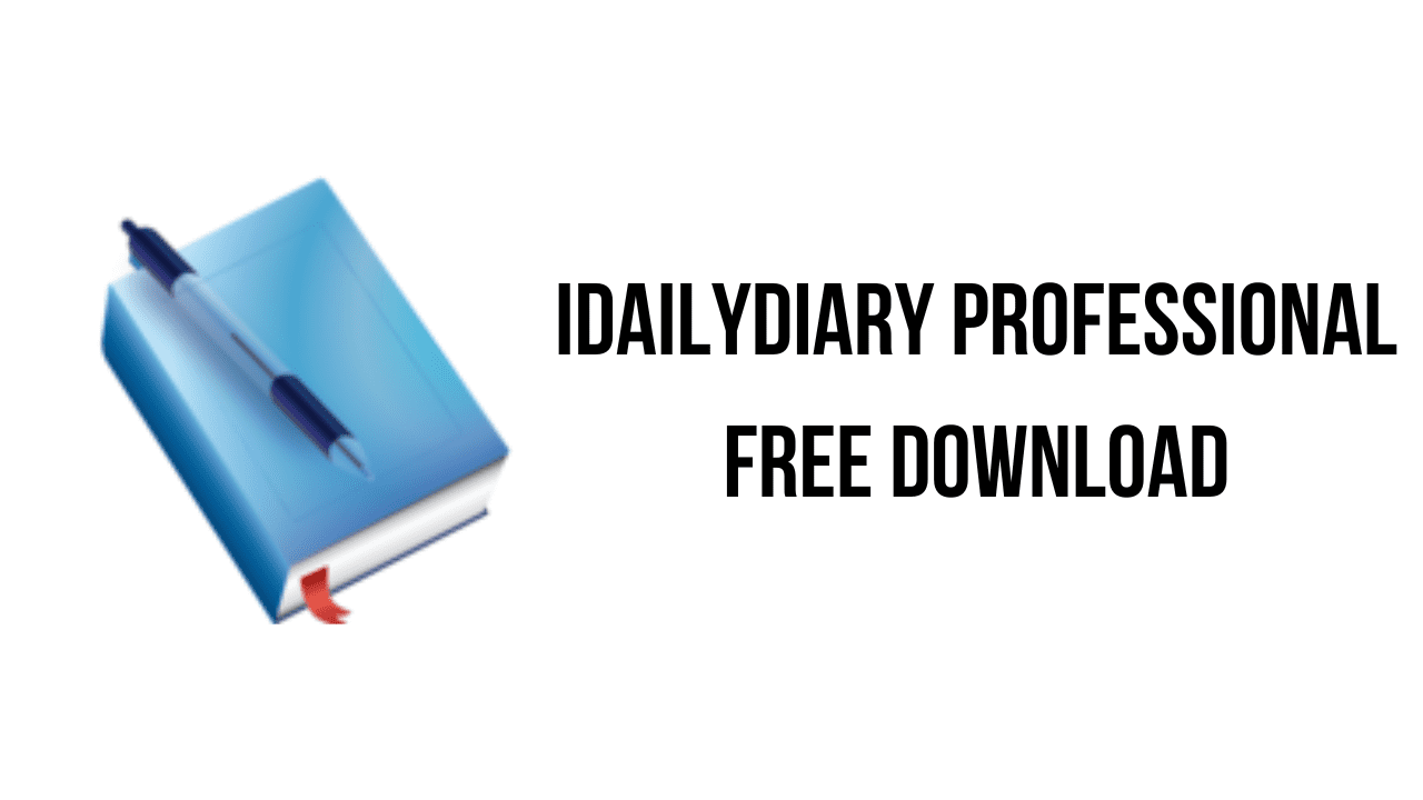 iDailyDiary Professional v4.32 电子日记软件