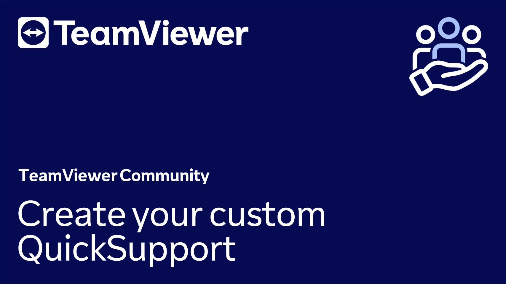 TeamViewer QuickSupport v15.54.6 临时远程访问工具