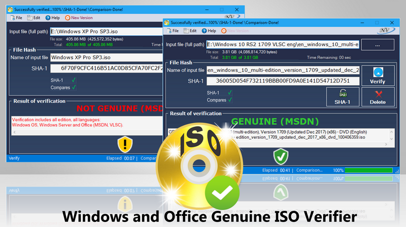 Windows and Office Genuine ISO Verifier v11.18.45.24 正版ISO验证器