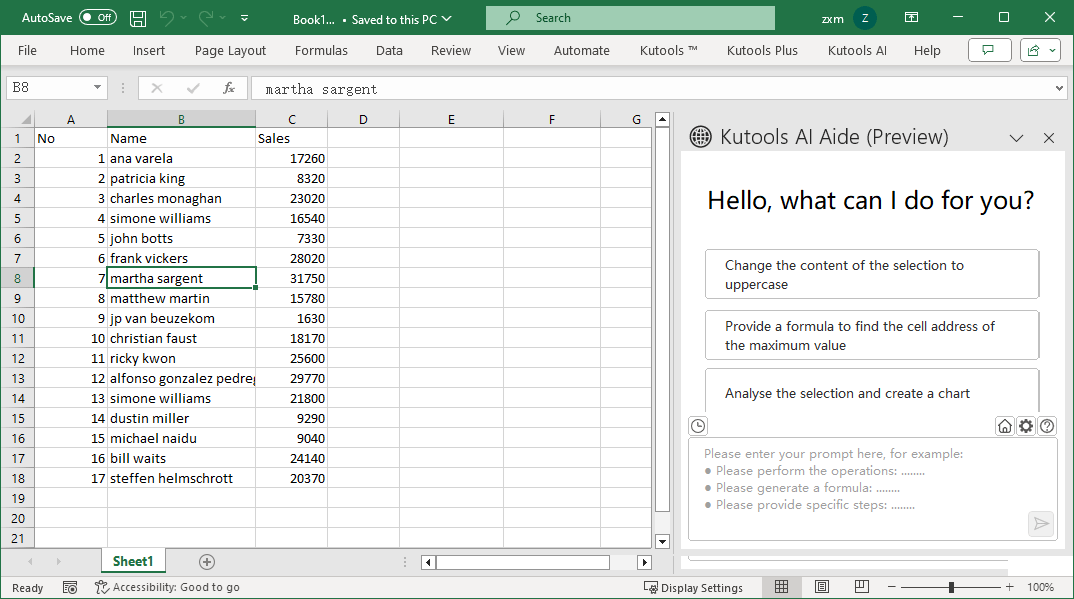 Kutools for Excel v26.10 300多种Excel高级功能插件