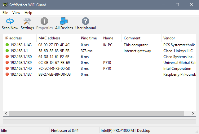 SoftPerfect WiFi Guard v2.2.2 Wi-Fi网络安全工具