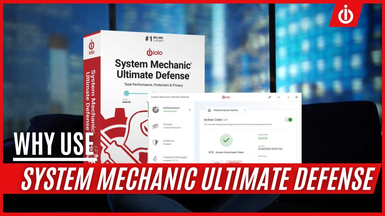 System Mechanic Ultimate Defense v24.5.0.18 全面电脑保护解决软件