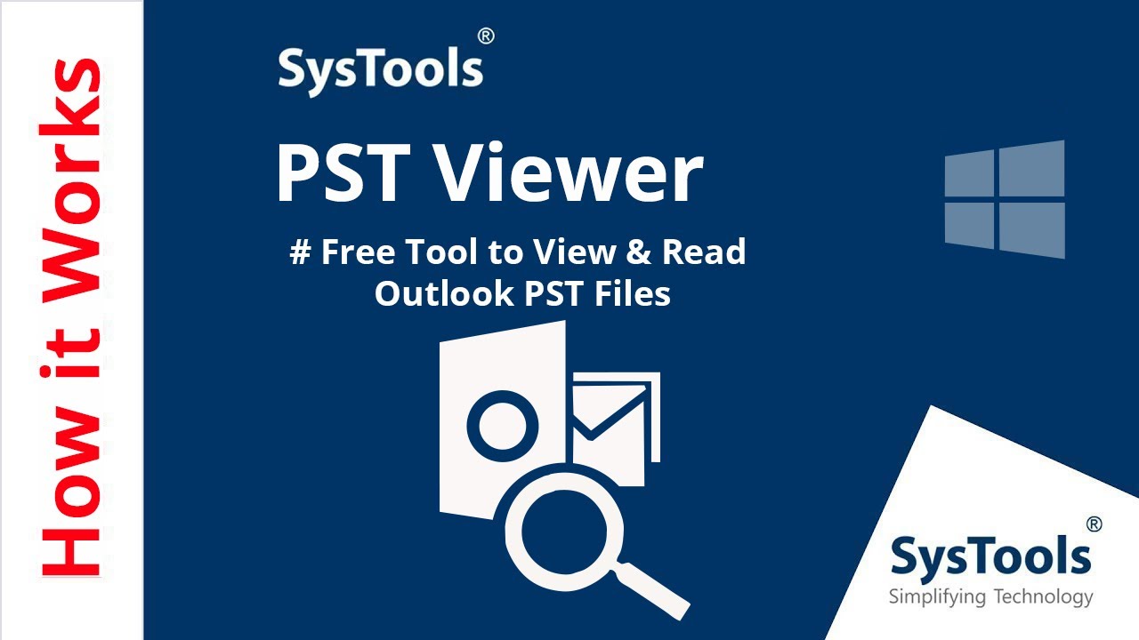 SysTools Outlook PST Viewer Pro Plus v8.1 查看和导出Outlook PST文件工具