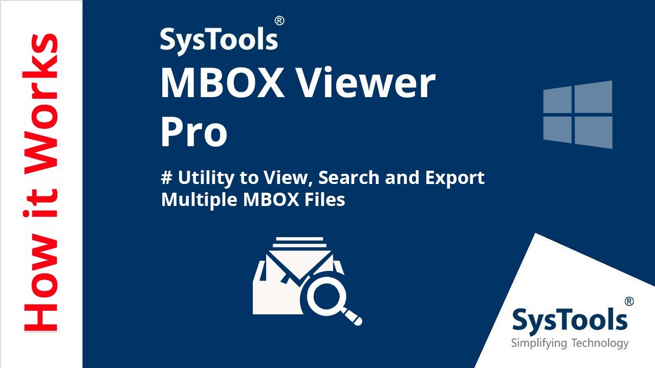 SysTools MBOX Viewer Pro v10.0 电子邮件处理工具