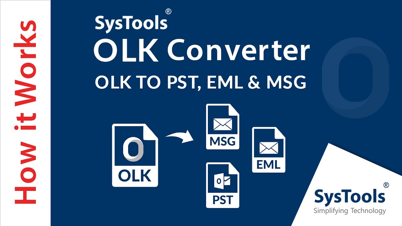 SysTools OLK Converter v6.0 OLK到 PST转换器