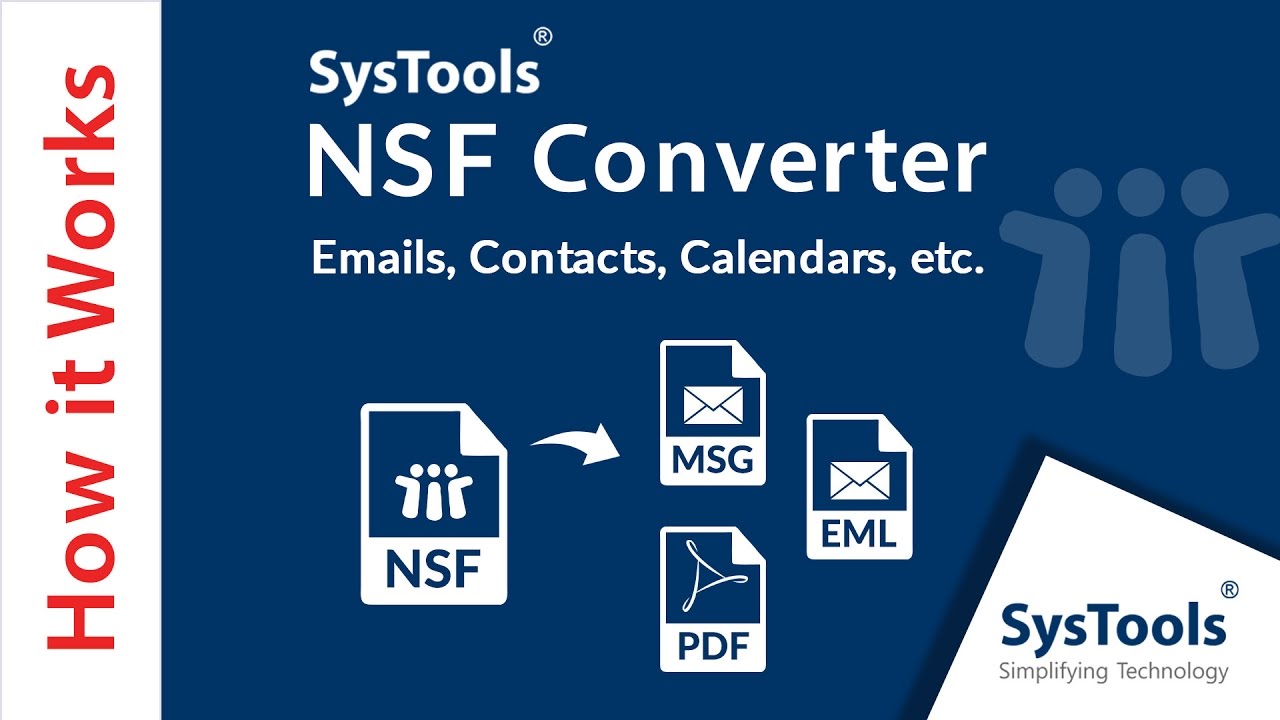 SysTools NSF Converter v6.0 NSF文件多格式转换器