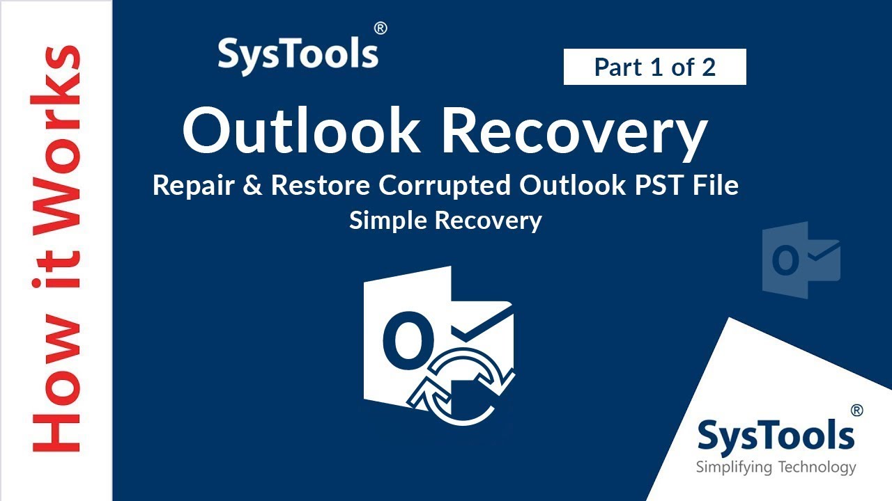 SysTools Outlook Recovery v9.0 PST邮箱恢复数据软件