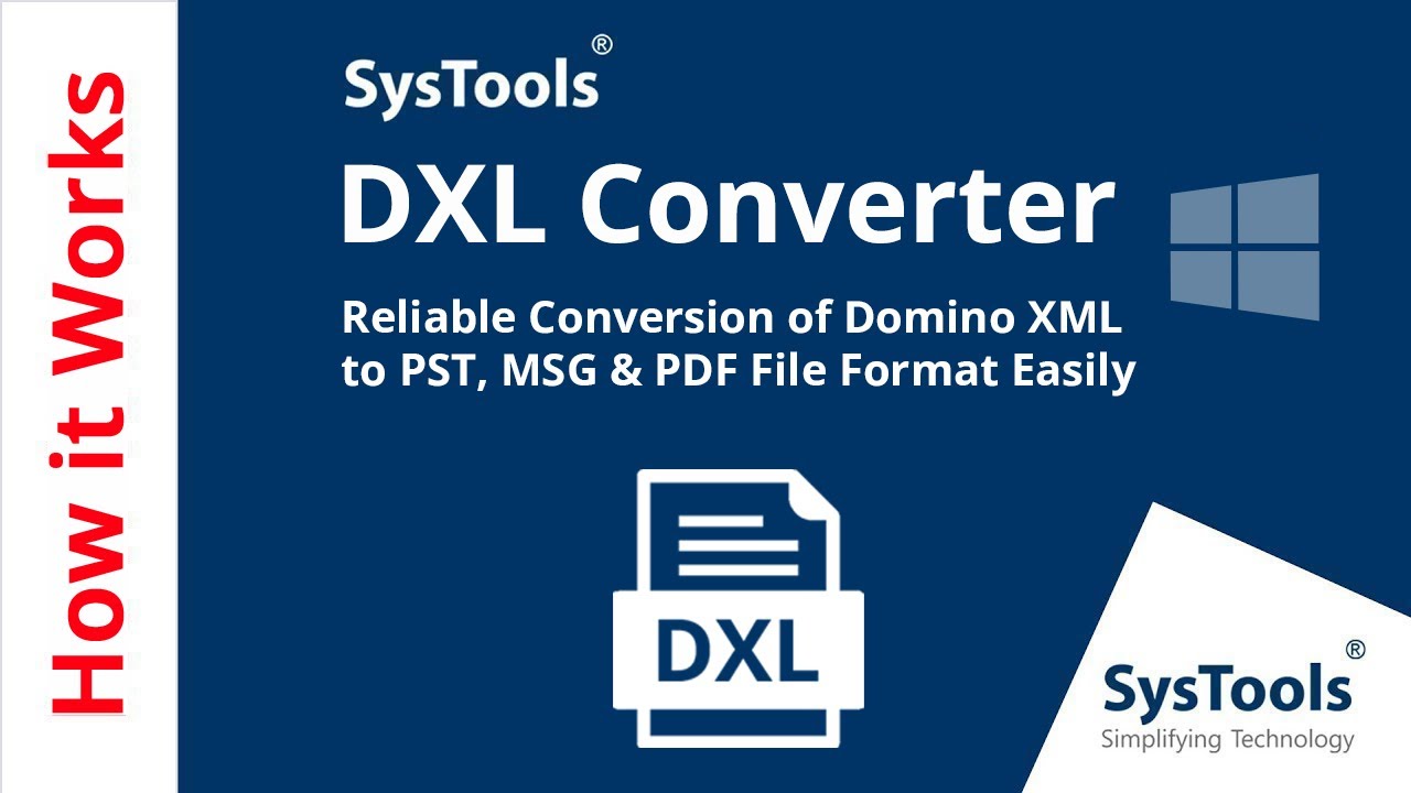 SysTools DXL Converter v4.1 DXL/PST转换器